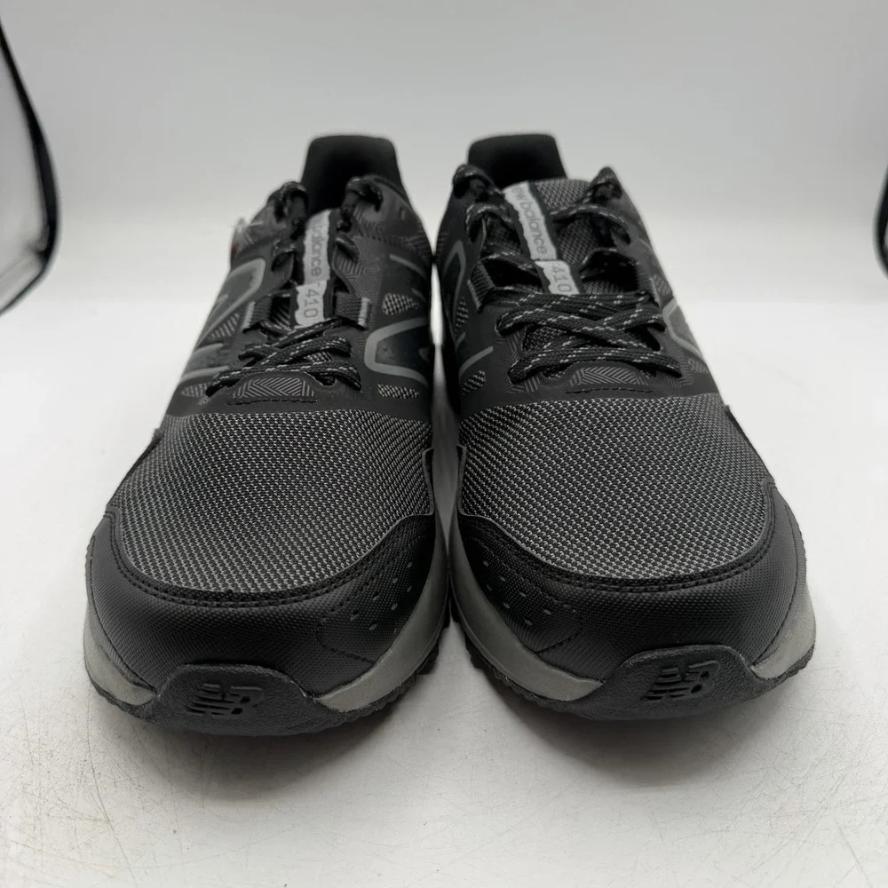 New Balance T410 Trail Running Shoes Men 10 4E EXTRA WIDE Black Sneaker MT410LB8